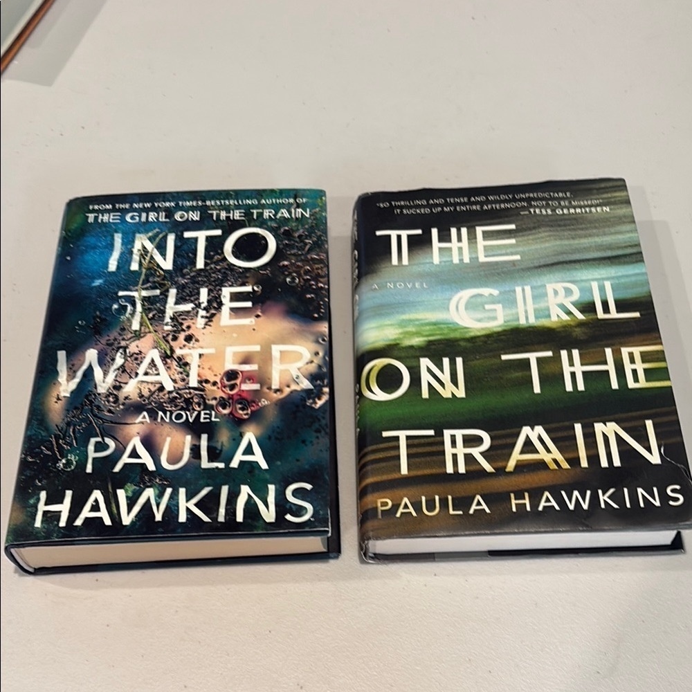 Paula Hawkins Book Set - Into the Water & The Girl on the Train